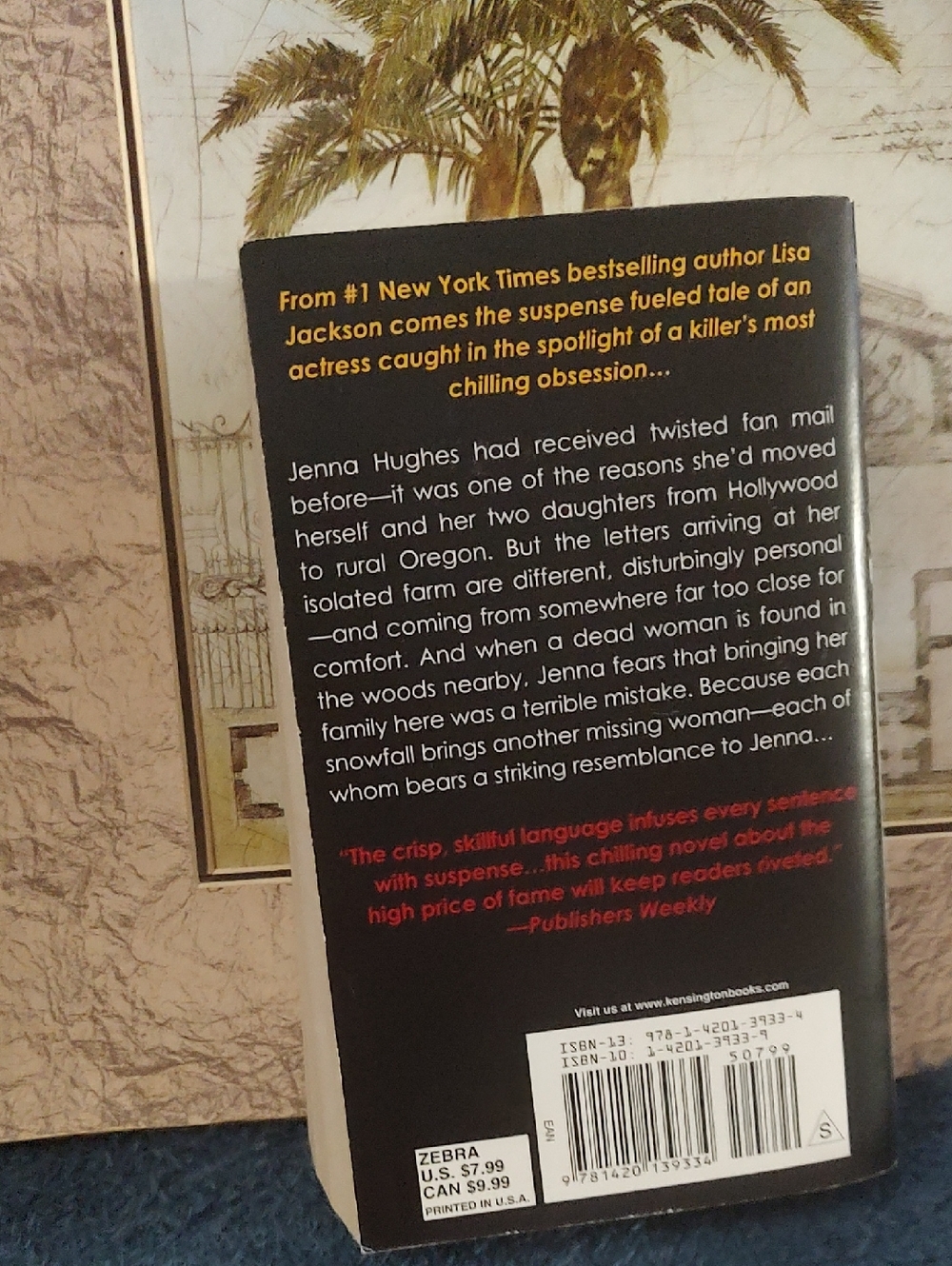 Lisa Jackson "Deep Freeze" Paperback Book - 2005 - Picture 11 of 11